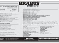 2025 Range Rover Brabus Carbon Edition